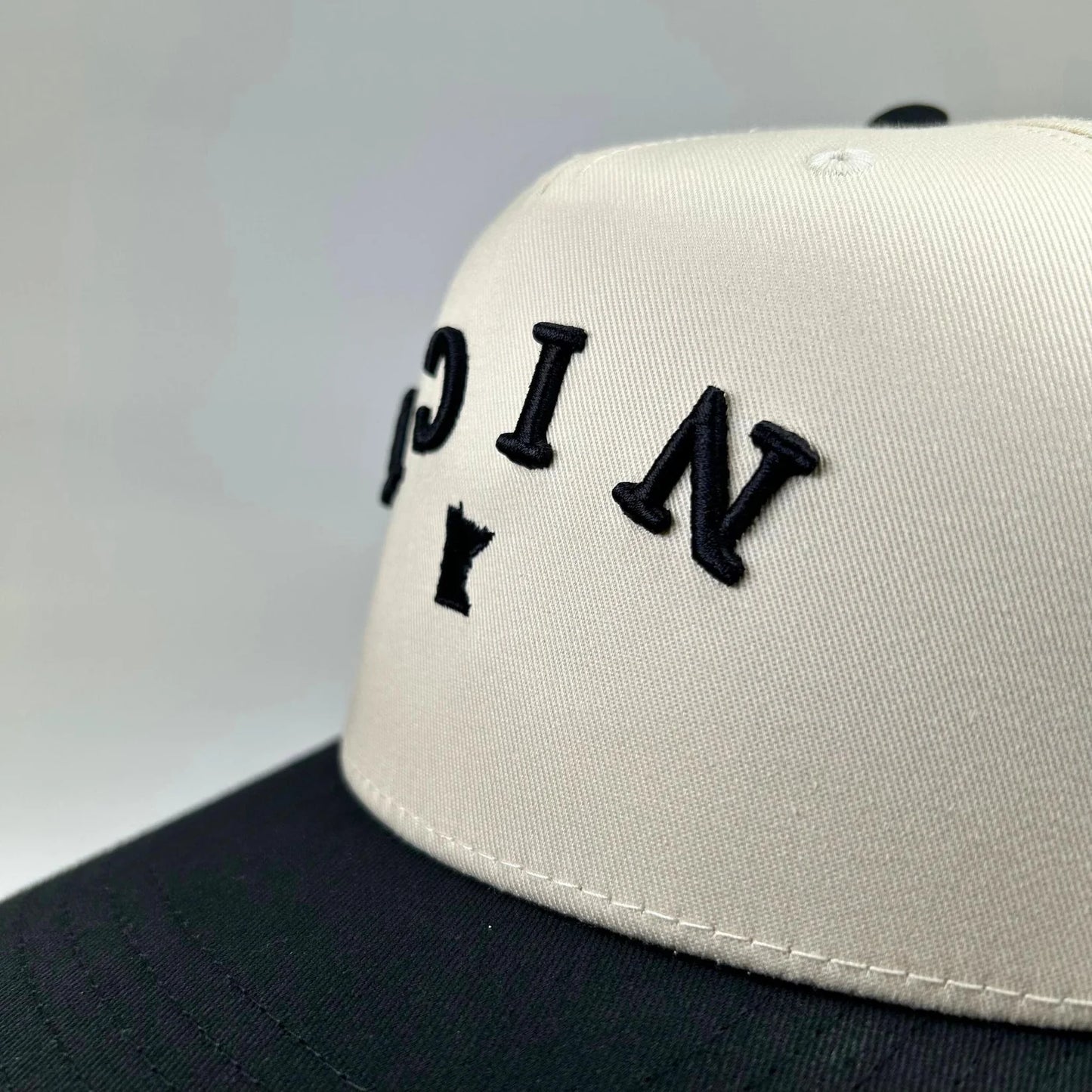 Minnesota NICE Vintage Snapback (Black) | Minny Co.