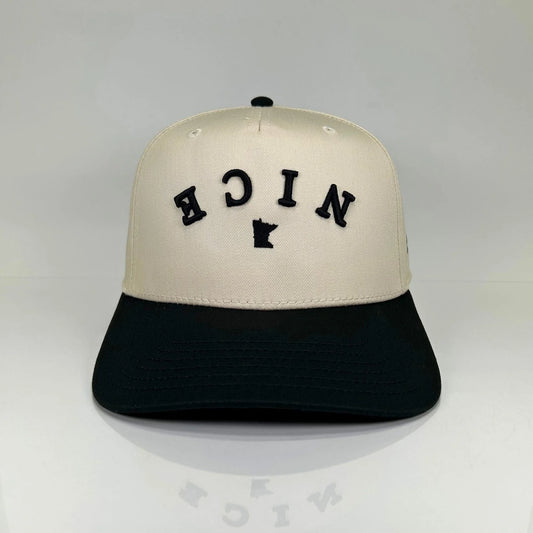 Minnesota NICE Vintage Snapback (Black) | Minny Co.