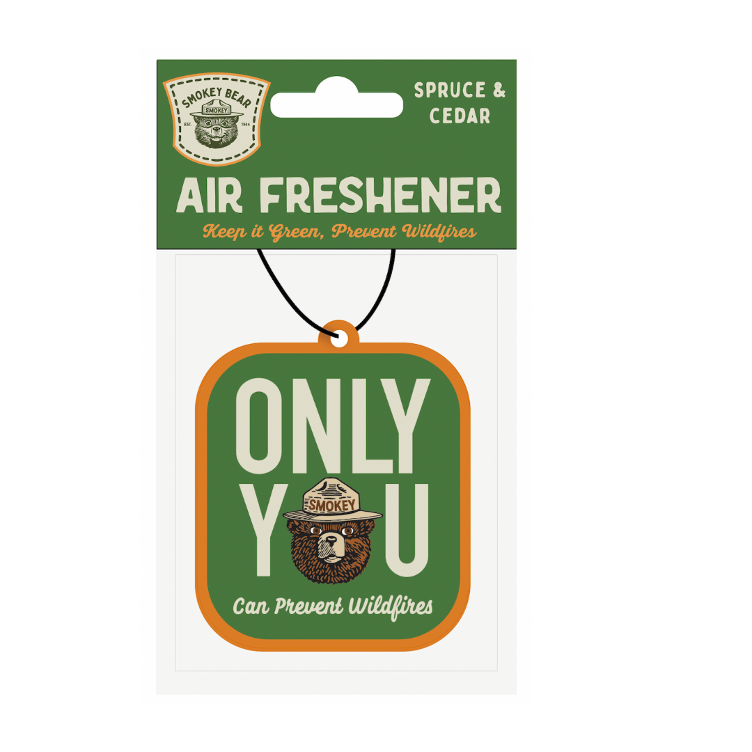 Spruce & Cedar - Smokey Bear Air Freshener