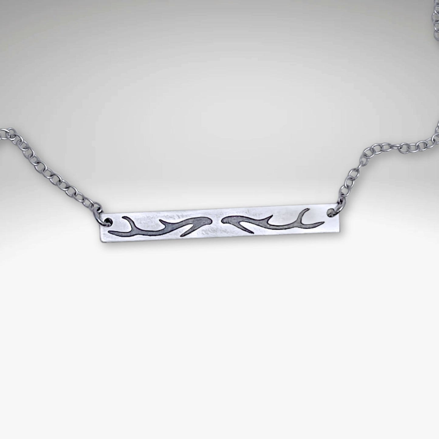 Antlers Bar Necklace