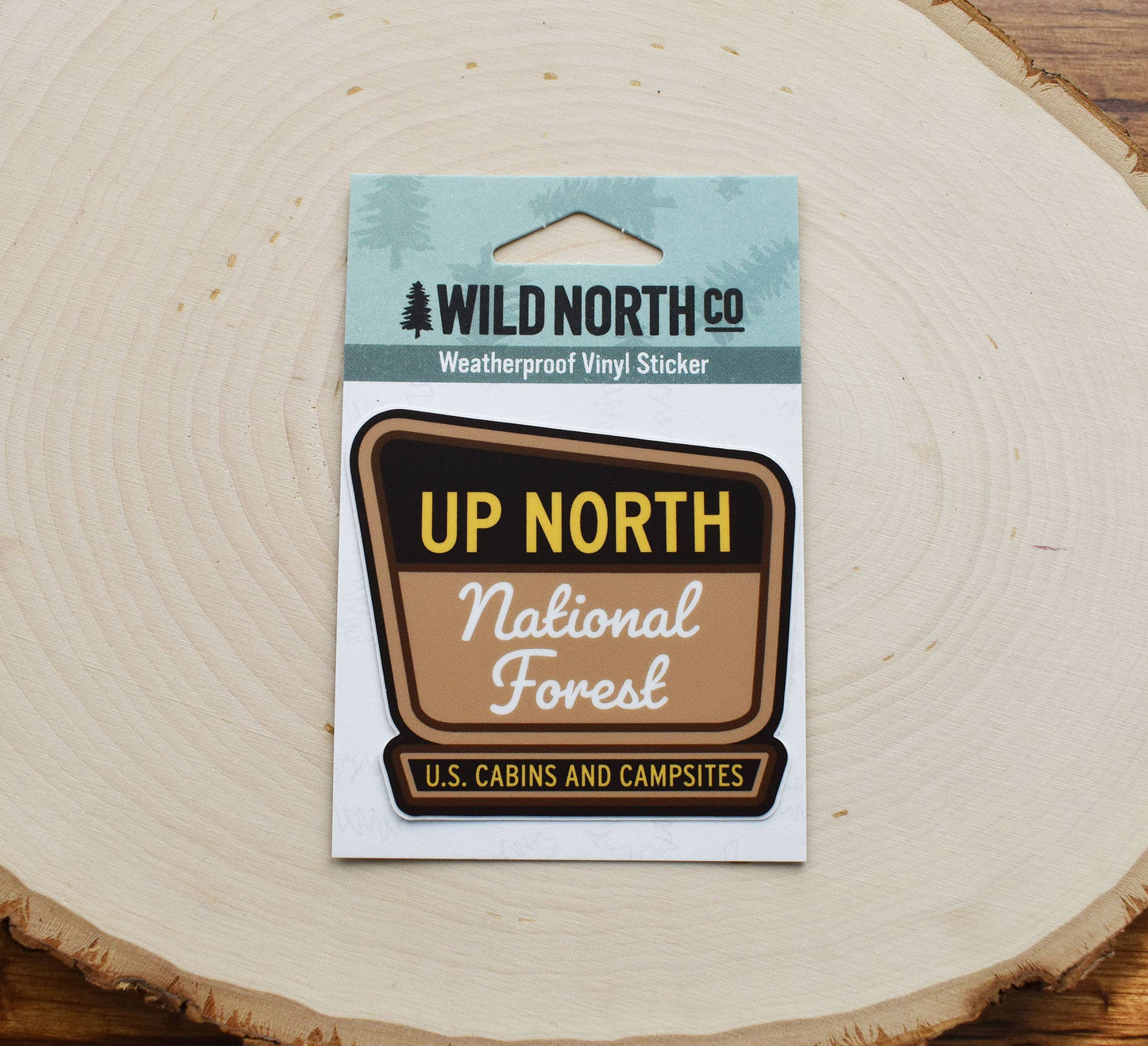 Up North National Forest Sticker