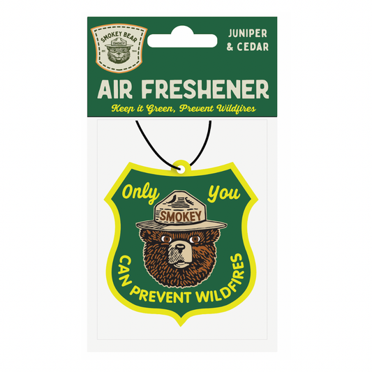 Juniper & Cedar - Smokey Bear Air Freshener
