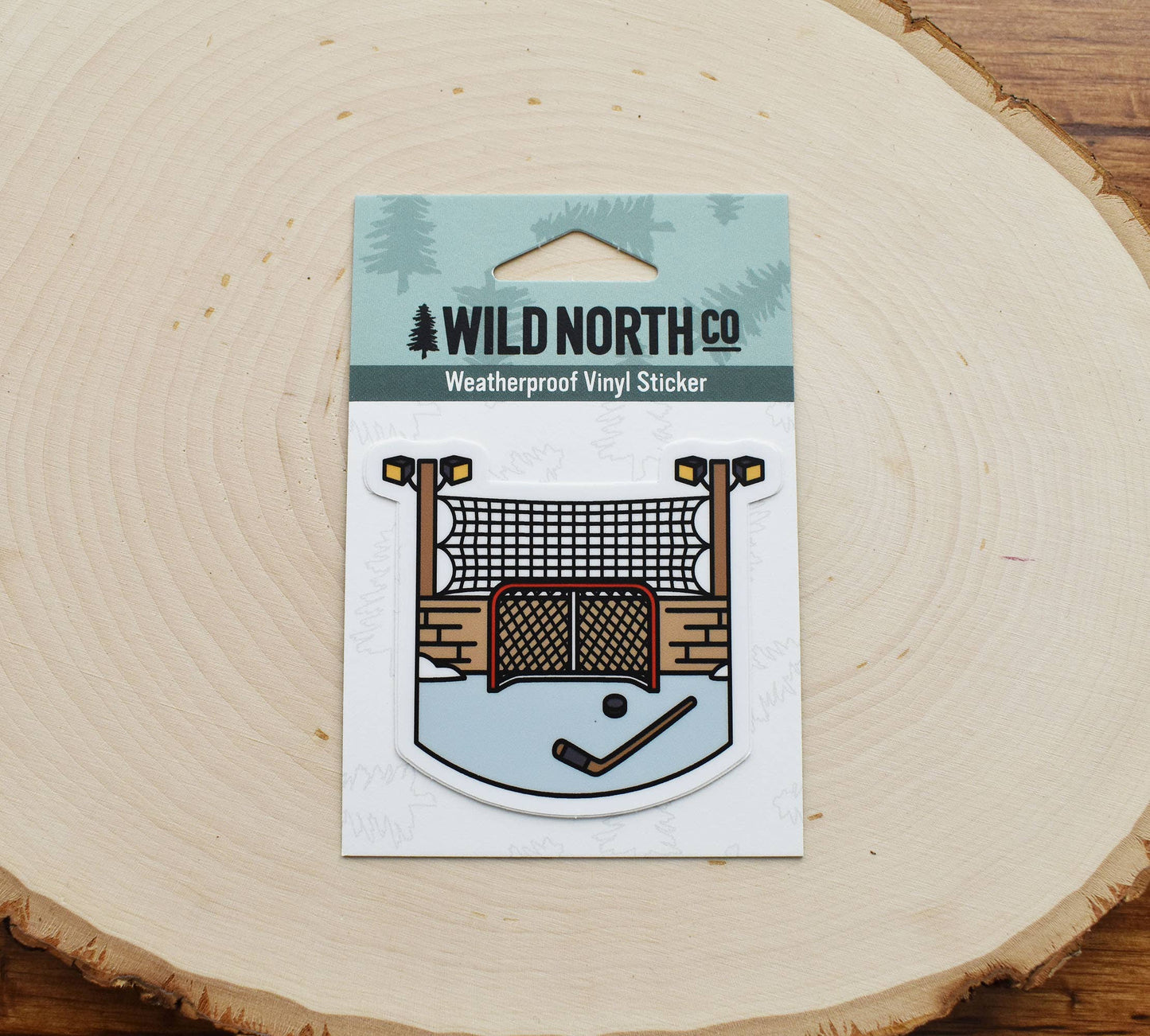 Hockey Rink Sticker