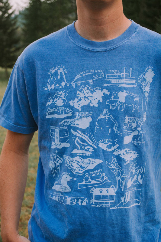 Minnesota Parks Souvenir T-Shirt Unisex