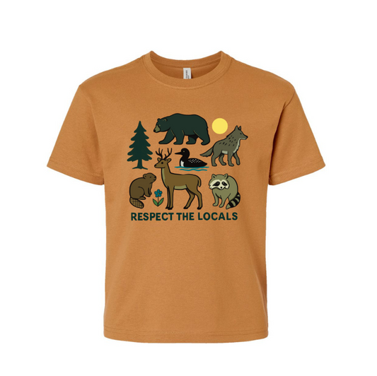 Youth Respect the Locals Tee